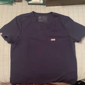 Figs Navy Catarina™ One-Pocket Scrub Top - Used, XS
